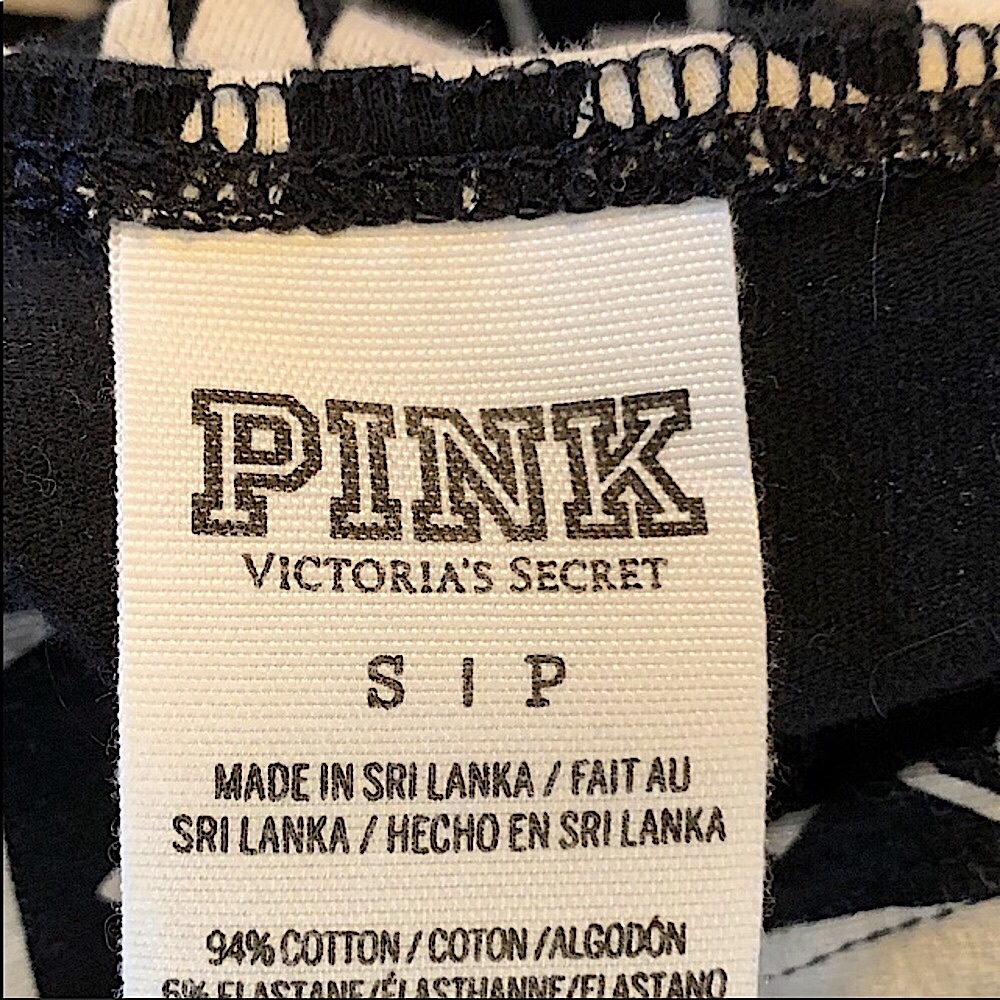 🆕🔥PINK BY VS SUPER CUTE AZTEC CROP SCOOP IN BACK SEXY GORGEOUS PATTERN NWOT! - Picture 4 of 6